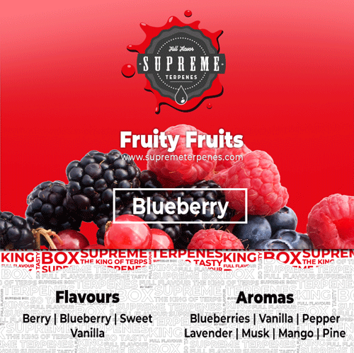 Supreme Terpenes Blueberry characteristics