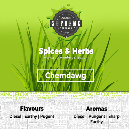 Supreme Terpenes Chemdawg characteristics
