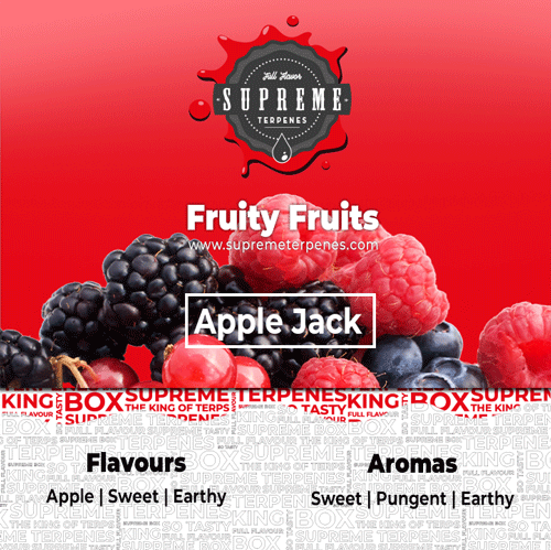 Supreme Terpenes Apple Jack characteristics