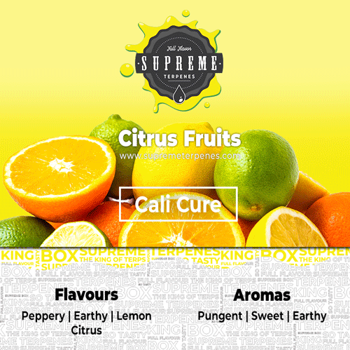 Supreme Terpenes Cali Cure characteristics
