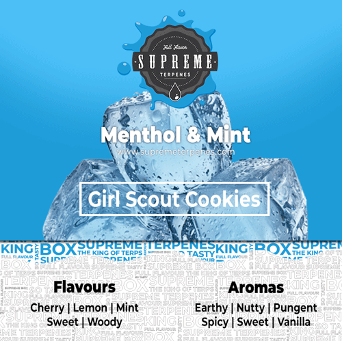 Supreme Terpenes Girl Scout Cookies characteristics