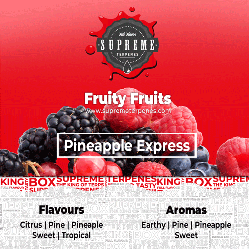 Supreme Terpenes Pineapple Express characteristics